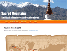 Tablet Screenshot of montagnes-sacrees.com